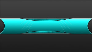Sleek Teal and Black Abstract Geometric Banner Design with Curved Lines HD wallpaper