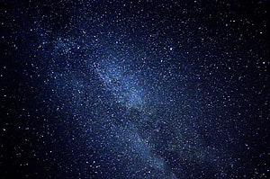 Milky Way Galaxy Core with Dense Star Fields and Deep Space Nebulae HD wallpaper