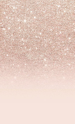 Rose Gold Glitter Texture with Soft Gradient and Sparkling Star Accents HD phone wallpaper