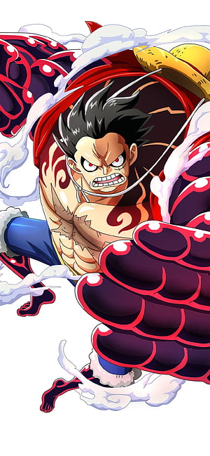 Monkey D Luffy Gear 5 Infobox Artwork from One Piece Anime Series HD phone wallpaper