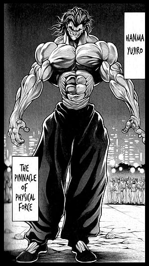 Hanma Yujiro The Pinnacle of Physical Force Baki Manga Character, Yujiro Hanma, baki manga HD phone wallpaper