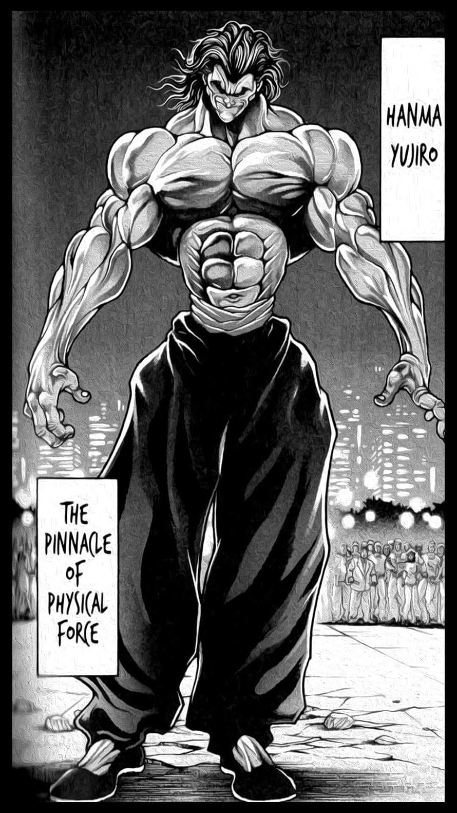 Hanma Yujiro The Pinnacle of Physical Force Baki Manga Character, Yujiro Hanma, baki manga HD phone wallpaper