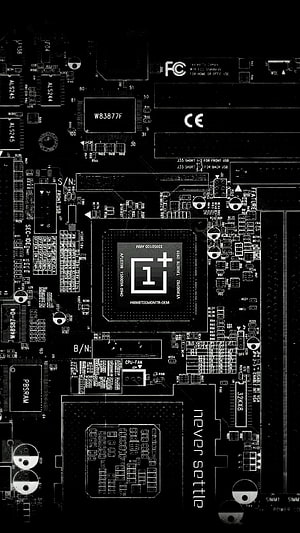 OnePlus Never Settle Circuit Board Aesthetic Wallpaper HD phone wallpaper