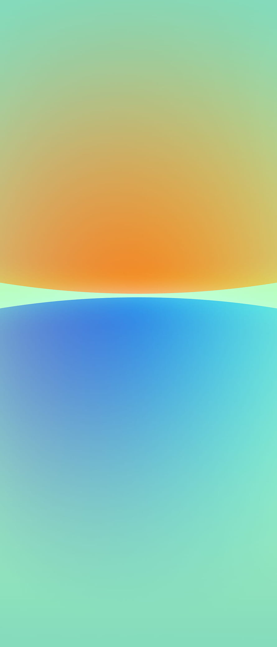 Sony Xperia 10 IV Abstract Gradient Wallpaper with Warm Sunset and Cool Ocean Tones HD phone wallpaper