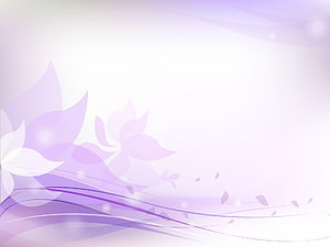 Soft Lavender Floral Abstract Background with Delicate Swirling Vines and Petals HD wallpaper