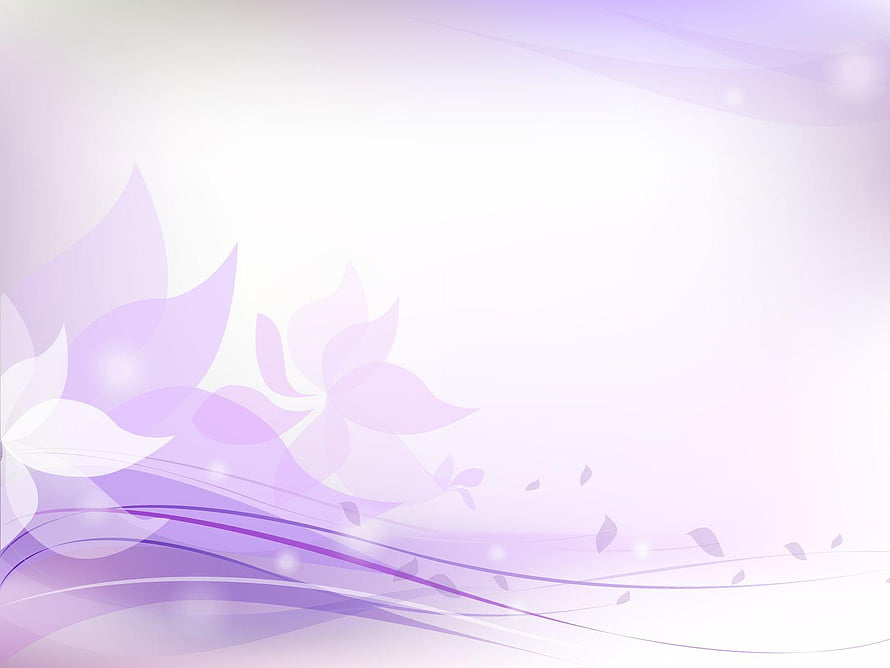Soft Lavender Floral Abstract Background with Delicate Swirling Vines and Petals HD wallpaper