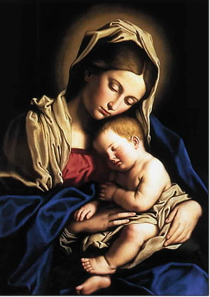 Raphael's Madonna of the Goldfinch Classic Renaissance Painting of Mary and Jesus HD phone wallpaper