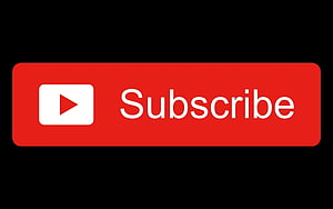 YouTube Subscribe Button Graphic on Black Background HD wallpaper