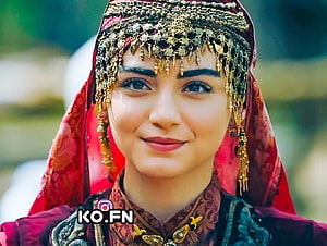 Bala from Ottoman Empire Series in Traditional Ottoman Bridal Headdress and Red Veil, 5,546 mentions J'aime, 63 commentaires, osman and bala HD wallpaper