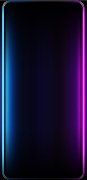 Neon Blue and Purple Gradient Border Abstract Dark Background HD phone wallpaper