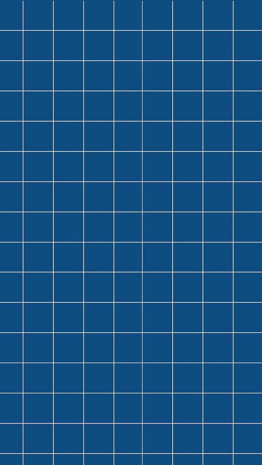 Minimalist Navy Blue Grid Pattern with Thin White Lines for Clean Desktop Background HD phone wallpaper