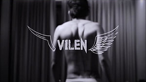 Vilen Ek Raat Music Video Still Featuring Back View and Winged Logo HD wallpaper