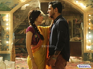Sanam Teri Kasam: Intimate Scene with Man and Woman in Traditional Indian Attire, Deepadigari on 123456, sanam teri kasam HD wallpaper