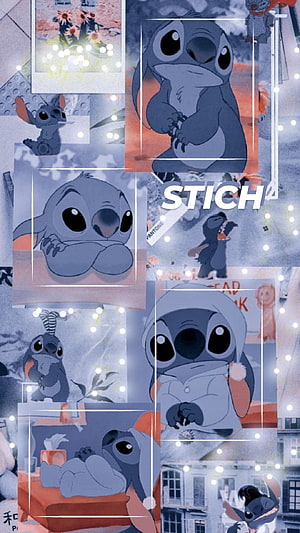 Stitch Lilo And Stitch Disney Character Collage Wallpaper HD phone wallpaper