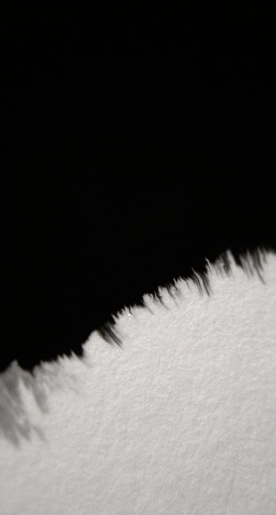Abstract Black And White Texture With Rough Torn Edge And Grainy Paper Surface HD phone wallpaper