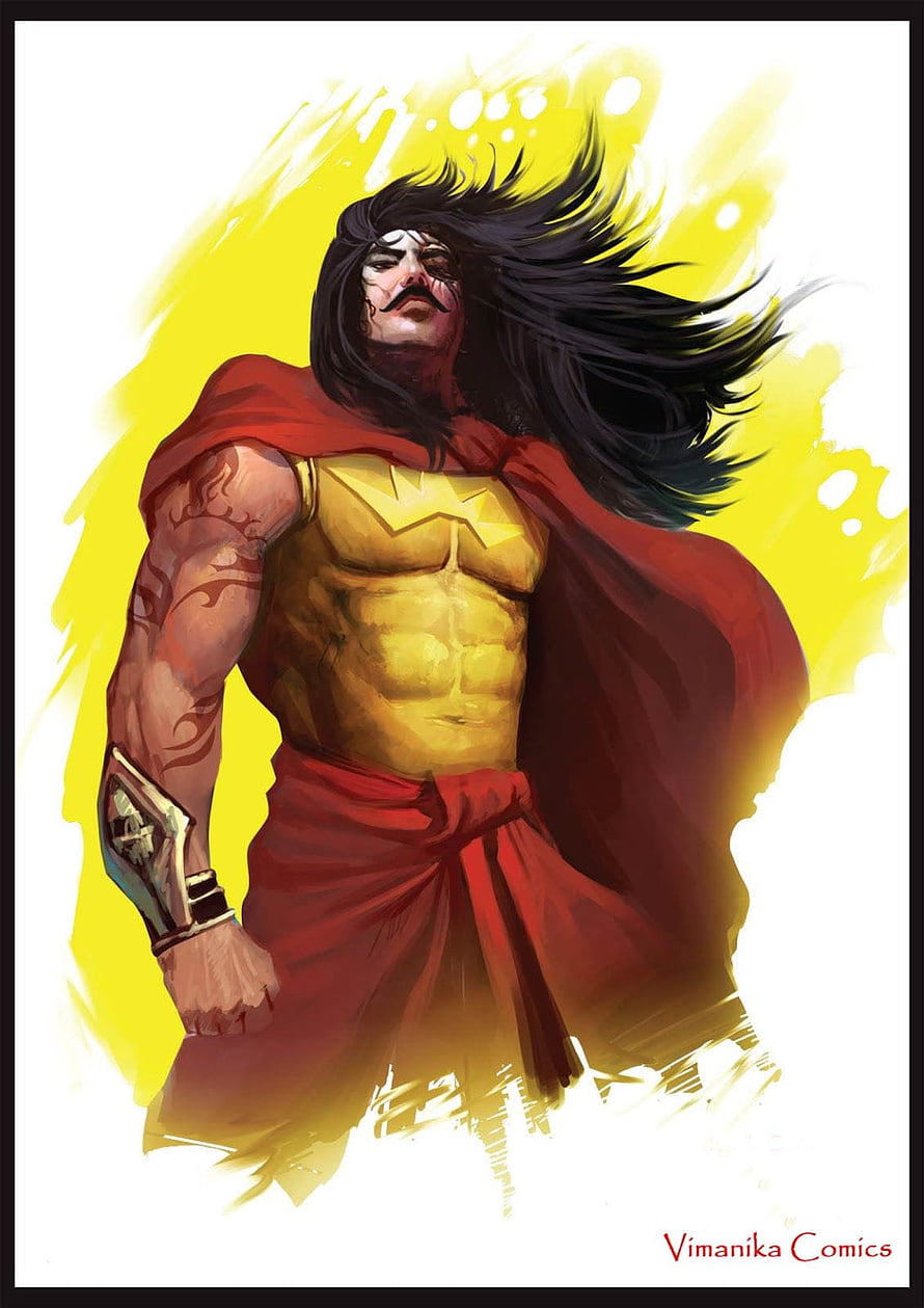 Shiva Rajkumar as KGF Rocky in Golden Armor and Red Cape HD phone wallpaper