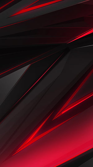 Abstract Red and Black Geometric Lines Wallpaper HD phone wallpaper