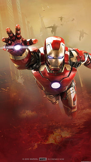 Iron Man Flying Through City With Repulsor Blast, High Quality Iron Man Full, iron man HD phone wallpaper