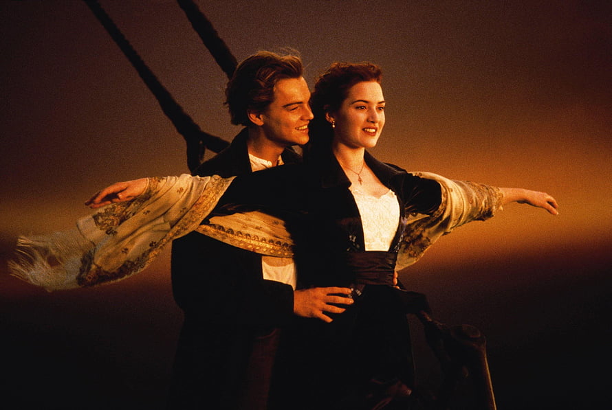 Jack and Rose Titanic Movie Scene Wallpaper HD wallpaper
