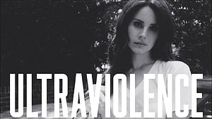 Lana Del Rey Ultraviolence Album Cover Artwork Black And White Portrait HD wallpaper