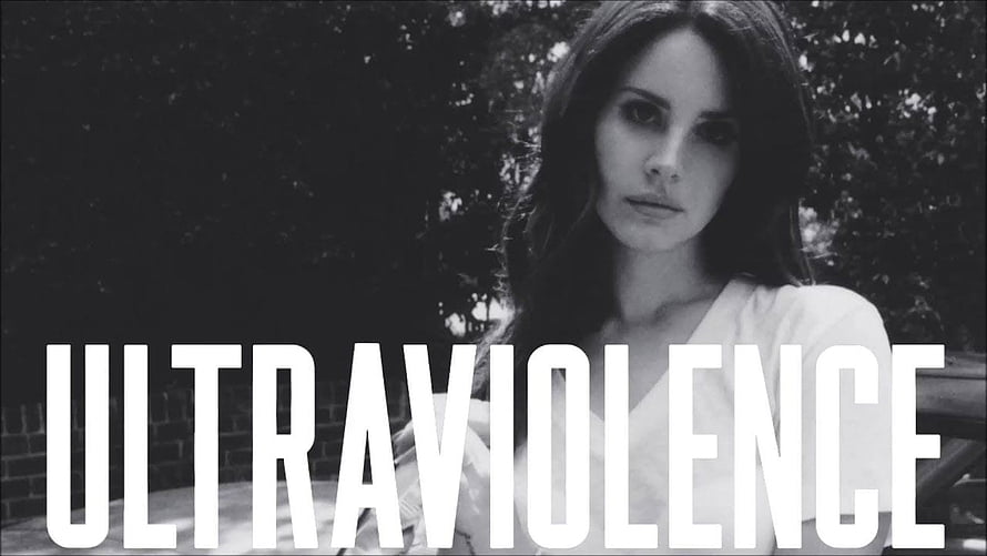 Lana Del Rey Ultraviolence Album Cover Artwork Black And White Portrait HD wallpaper
