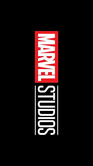 Marvel Studios Vertical Logo on Black Background HD phone wallpaper