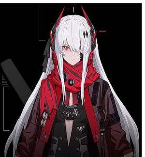 Lucia Crimson Abyss Punishing: Gray Raven Anime Character Portrait HD phone wallpaper