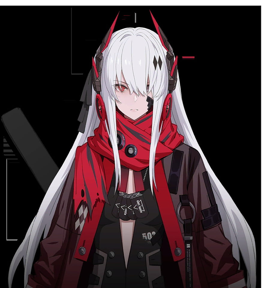 Lucia Crimson Abyss Punishing: Gray Raven Anime Character Portrait HD phone wallpaper