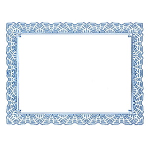Elegant Blue Guilloche Border Design for Certificates and Diplomas HD phone wallpaper