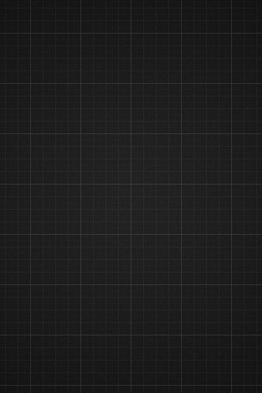 Minimalist Dark Grid Pattern with Subtle Textured Lines on Black Background HD phone wallpaper