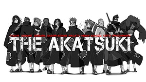 Akatsuki Organization Members Lineup From Naruto Anime Series HD wallpaper