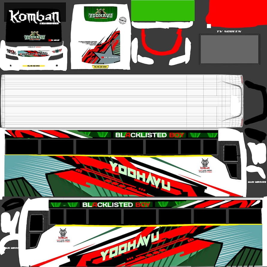 Yodhavu Blacklisted Boy Bus Wrap Design Template HD phone wallpaper