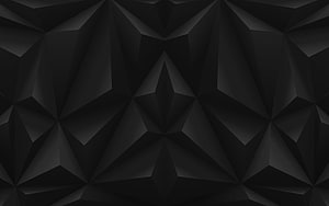 Dark Geometric Low Poly Faceted Pattern with Subtle Gradients and Angular Shapes HD wallpaper