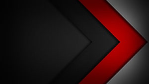 Sleek Black and Red Geometric Arrow Design for Modern Digital Media HD wallpaper
