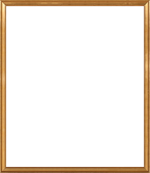 Elegant Golden Picture Frame With White Background For Design Mockup HD phone wallpaper