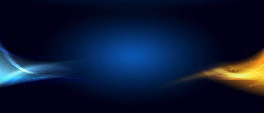 Abstract Blue and Gold Light Waves Background HD wallpaper