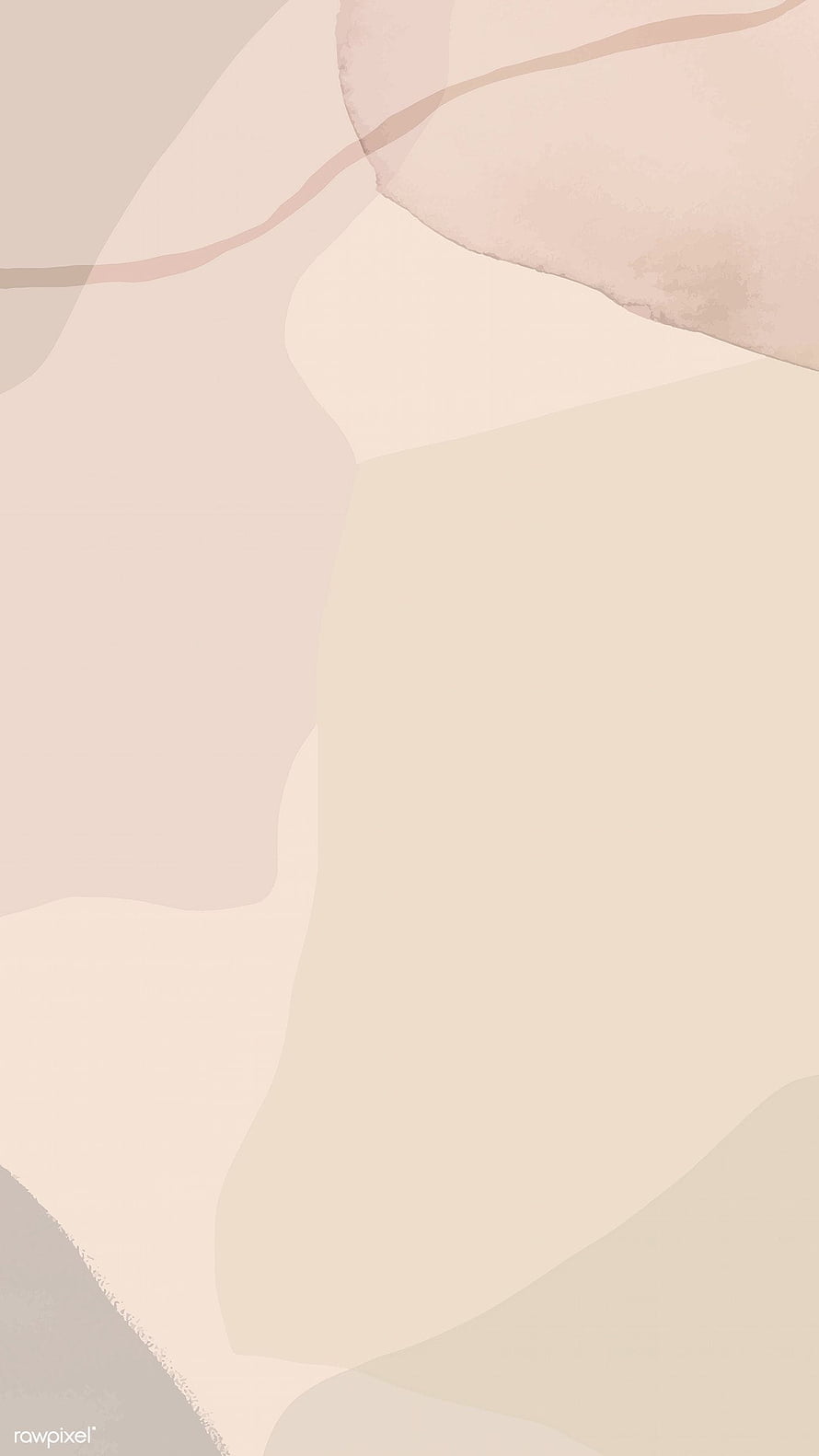 Soft Neutral Abstract Watercolor Background with Minimalist Beige and Cream Tones HD phone wallpaper
