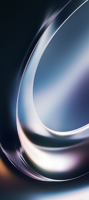 Abstract Blue and White Swirling Gradient Wallpaper HD phone wallpaper