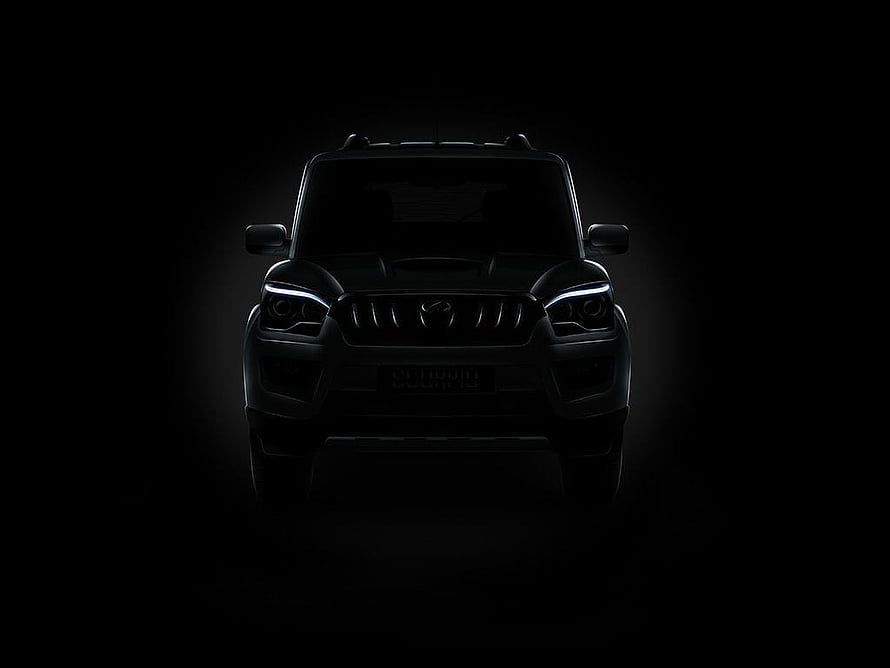 Mazda Scorpion Concept SUV Front View in Dark Atmosphere HD wallpaper