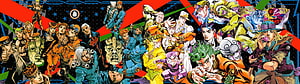 JoJo's Bizarre Adventure Character Lineup by Hirohiko Araki HD wallpaper