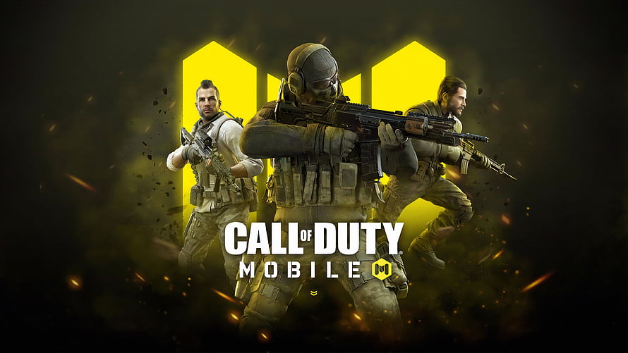 Call of Duty Mobile Three Armed Soldiers Tactical Combat Promotional Artwork HD wallpaper