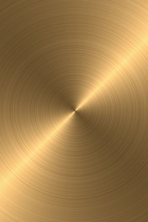 Brushed Gold Metal Texture With Circular Brush Strokes And Diagonal Light Reflection HD phone wallpaper