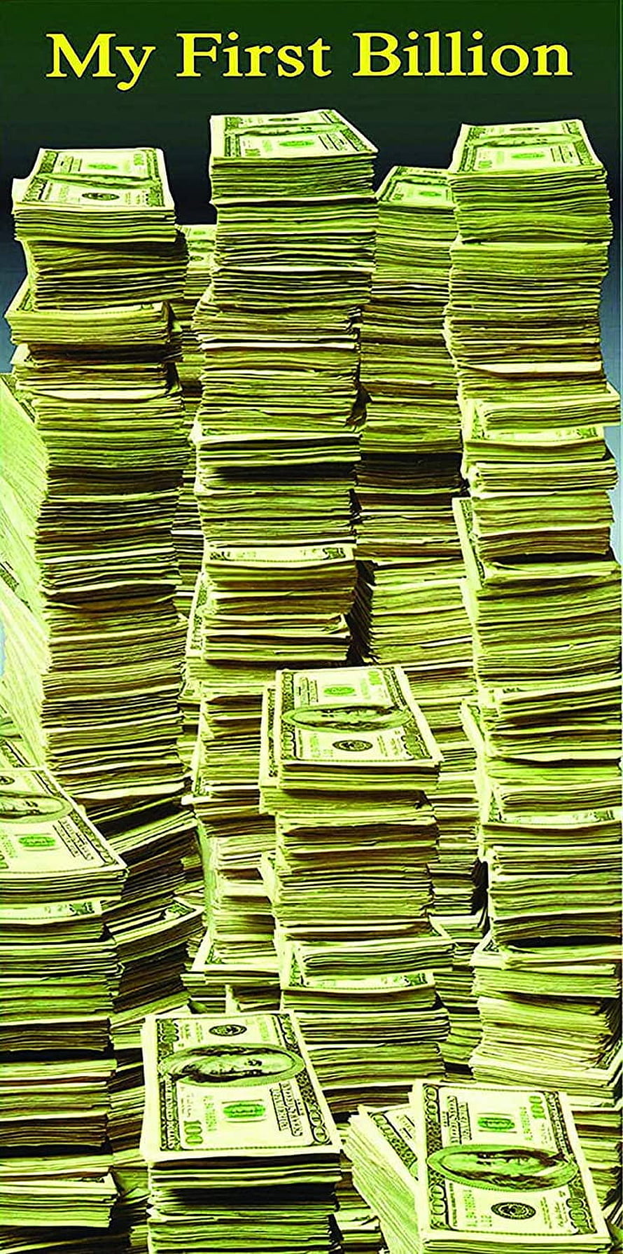 Towering Stacks of US Dollar Bills Representing Wealth and Financial Success HD phone wallpaper