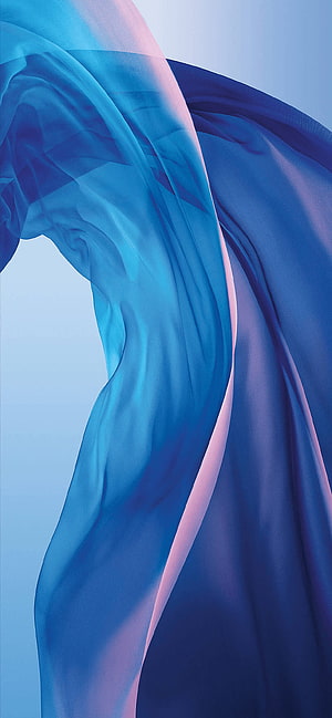 Abstract Flowing Blue and Pink Silk Fabric Texture HD phone wallpaper