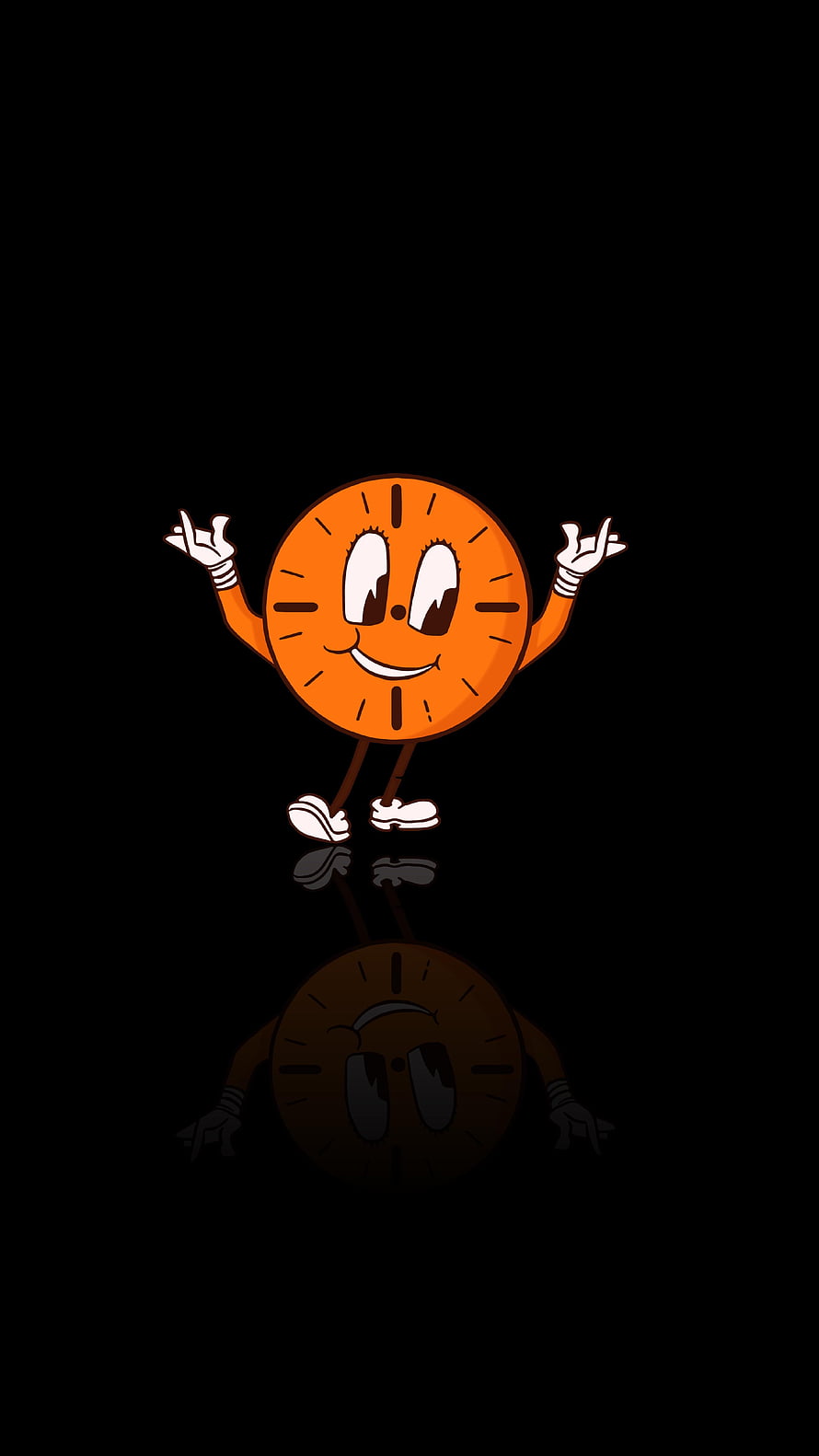 Miss Minutes Character from Loki TV Series in Procreate Digital Art Style HD phone wallpaper